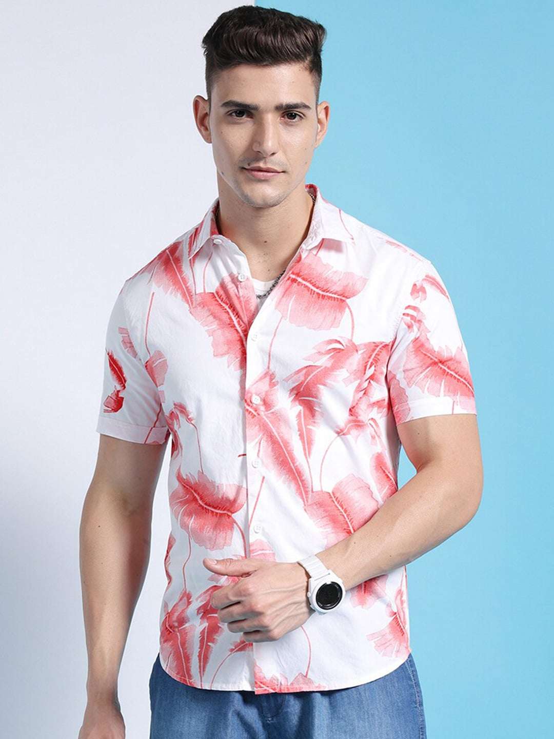 Shop Men Printed Shirt Online.