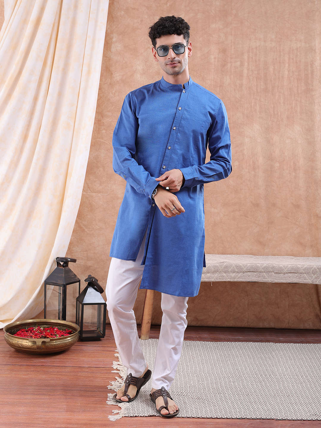 Shop Men Long Length Kurta Online.