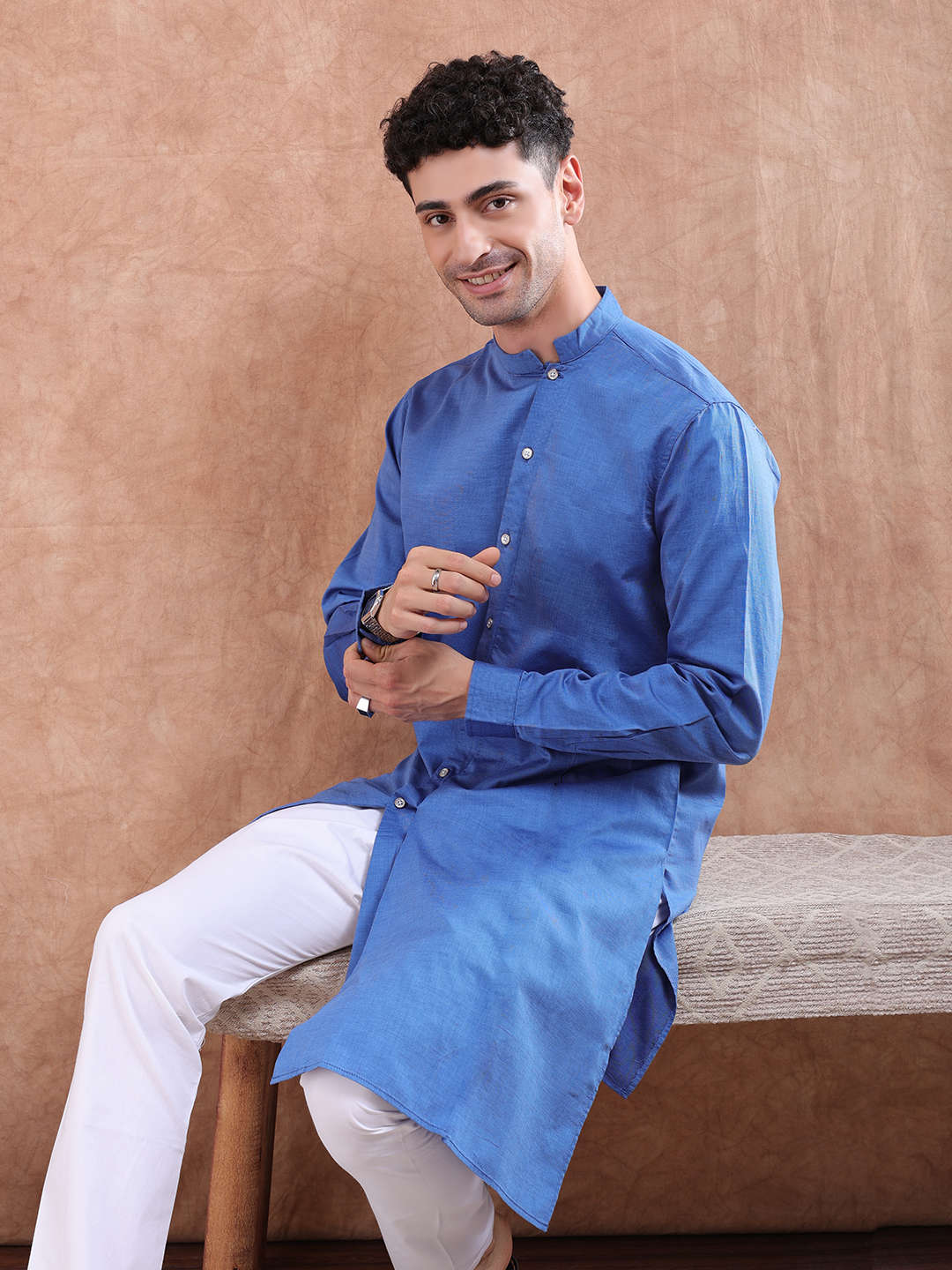 Shop Men Long Length Kurta Online.