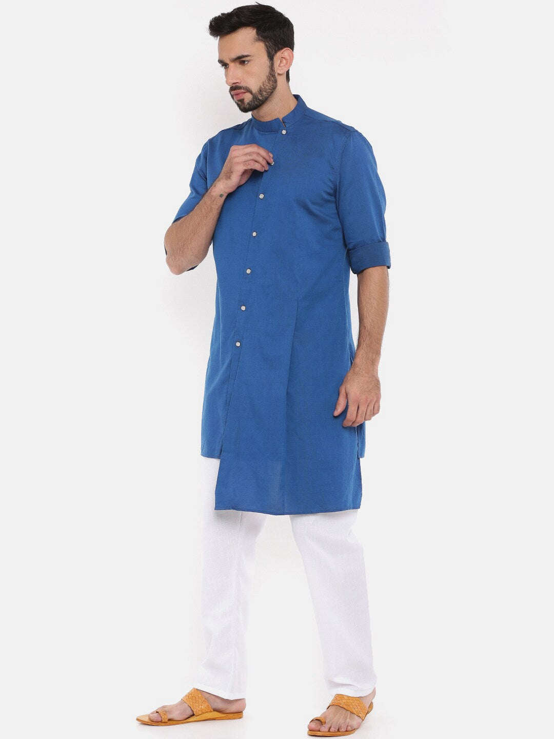 Shop Men Long Length Kurta Online.