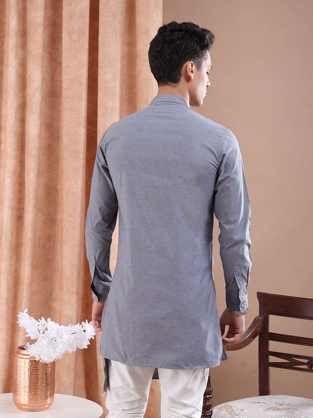 Shop Men Long Length Kurta Online.