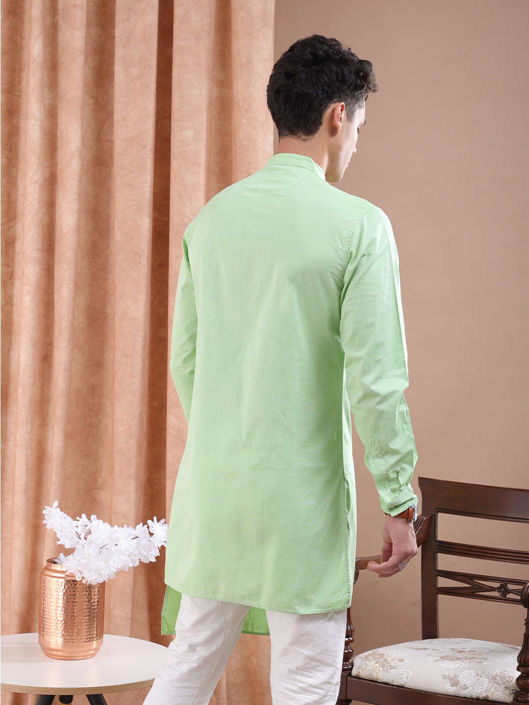 Shop Men Long Length Kurta Online.