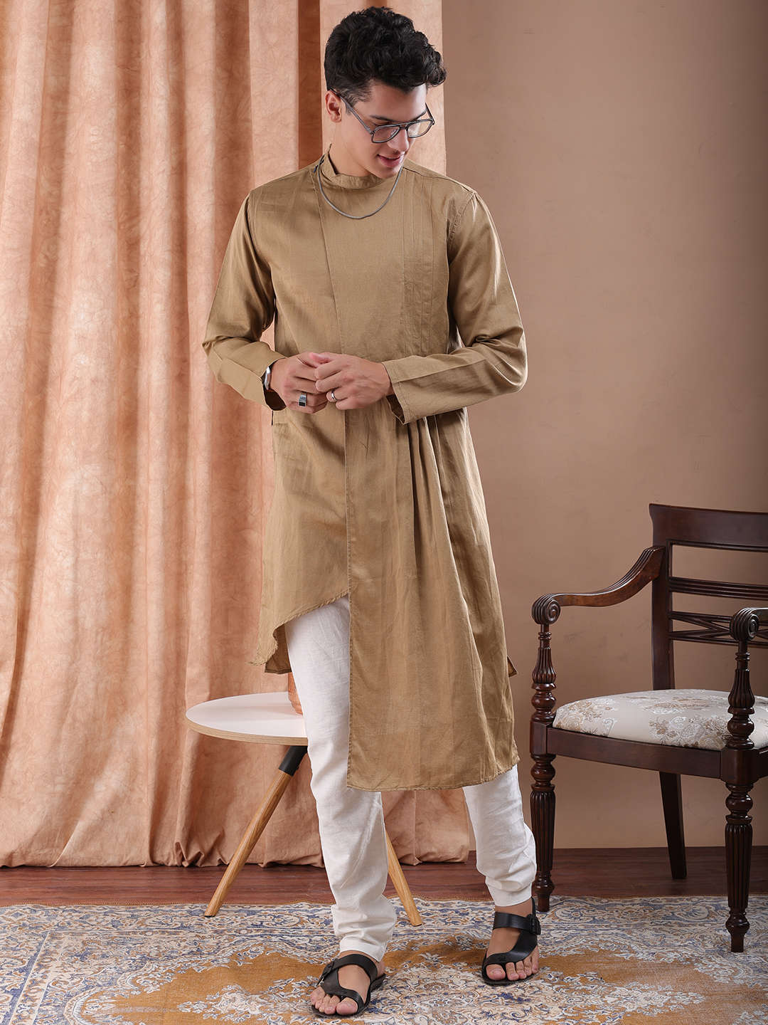 Shop Men Long Trail Kurta Online.