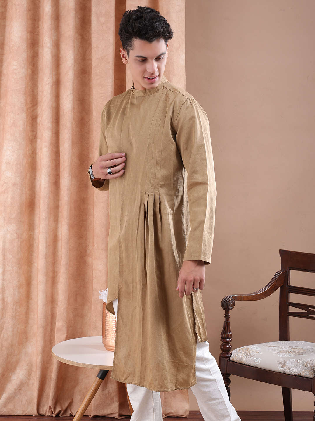 Shop Men Long Trail Kurta Online.