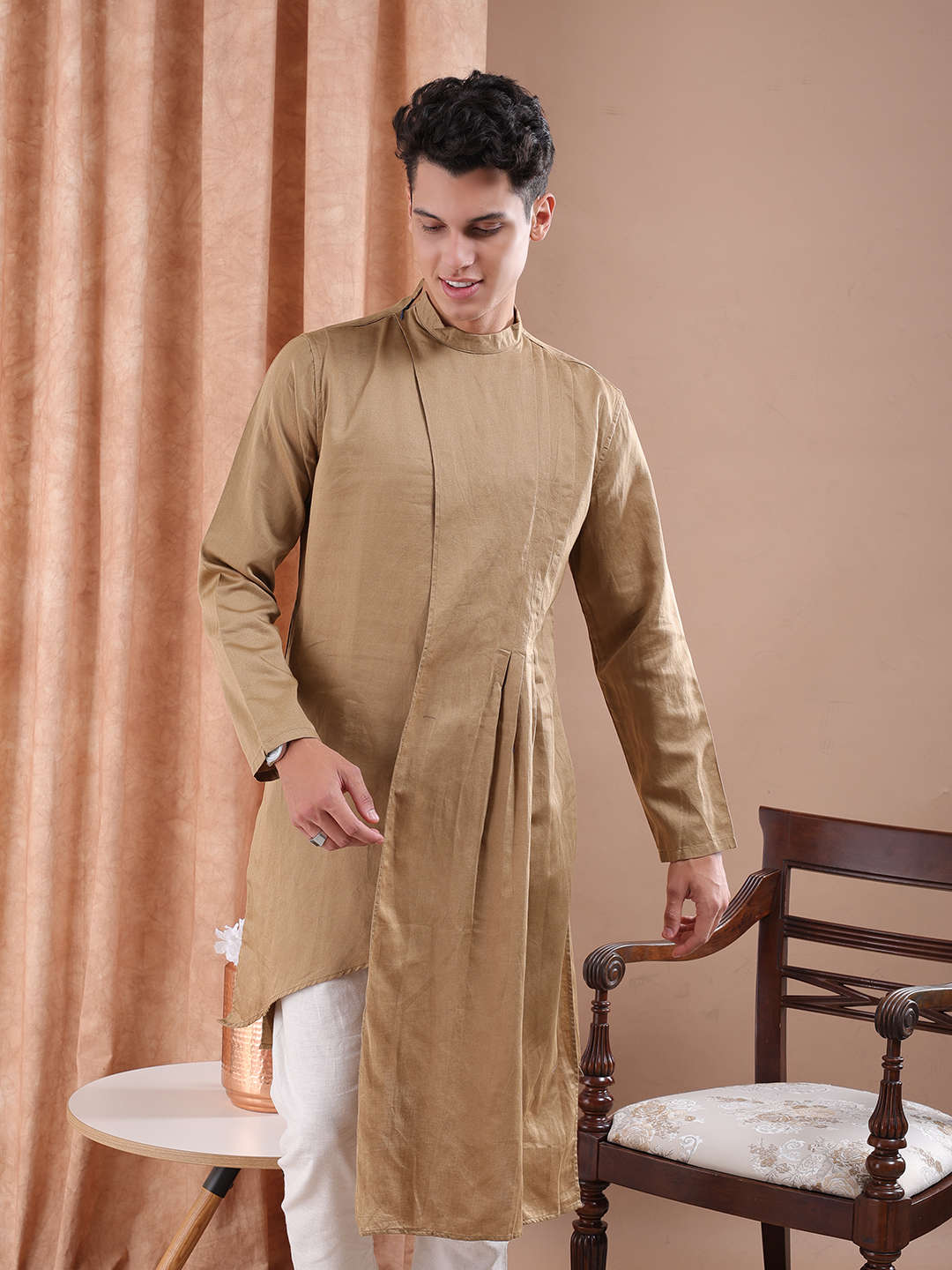 Shop Men Long Trail Kurta Online.