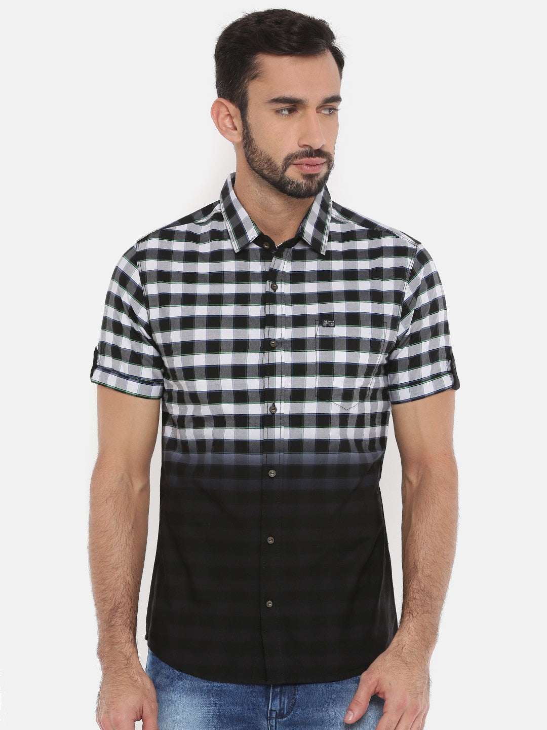 Shop Men Casual Check Shirt Online.