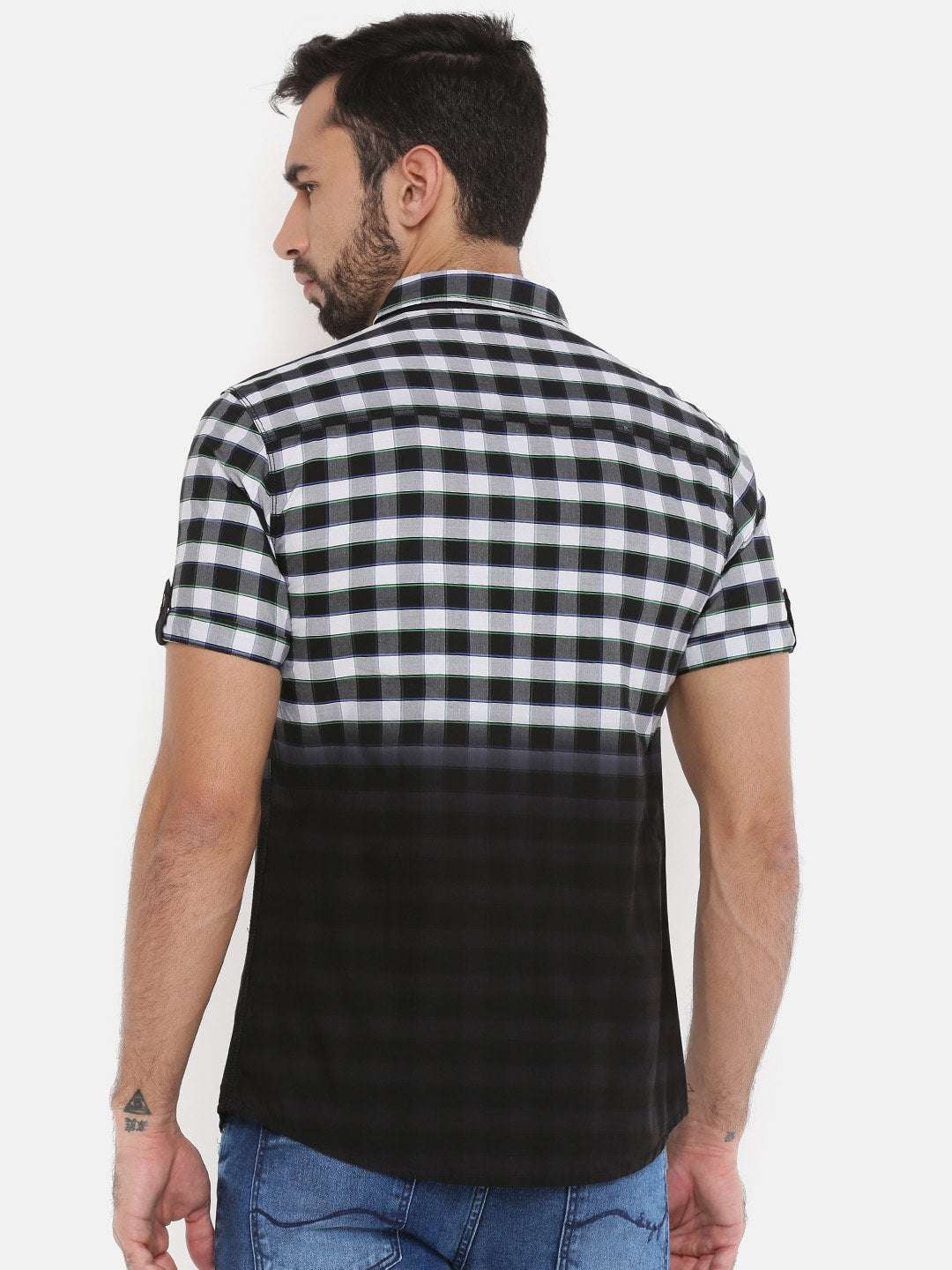 Shop Men Casual Check Shirt Online.