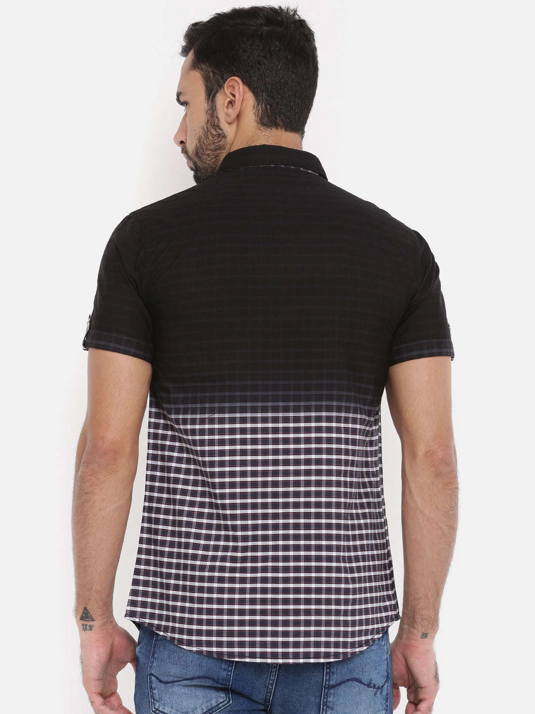 Shop Men Casual Check Shirt Online.