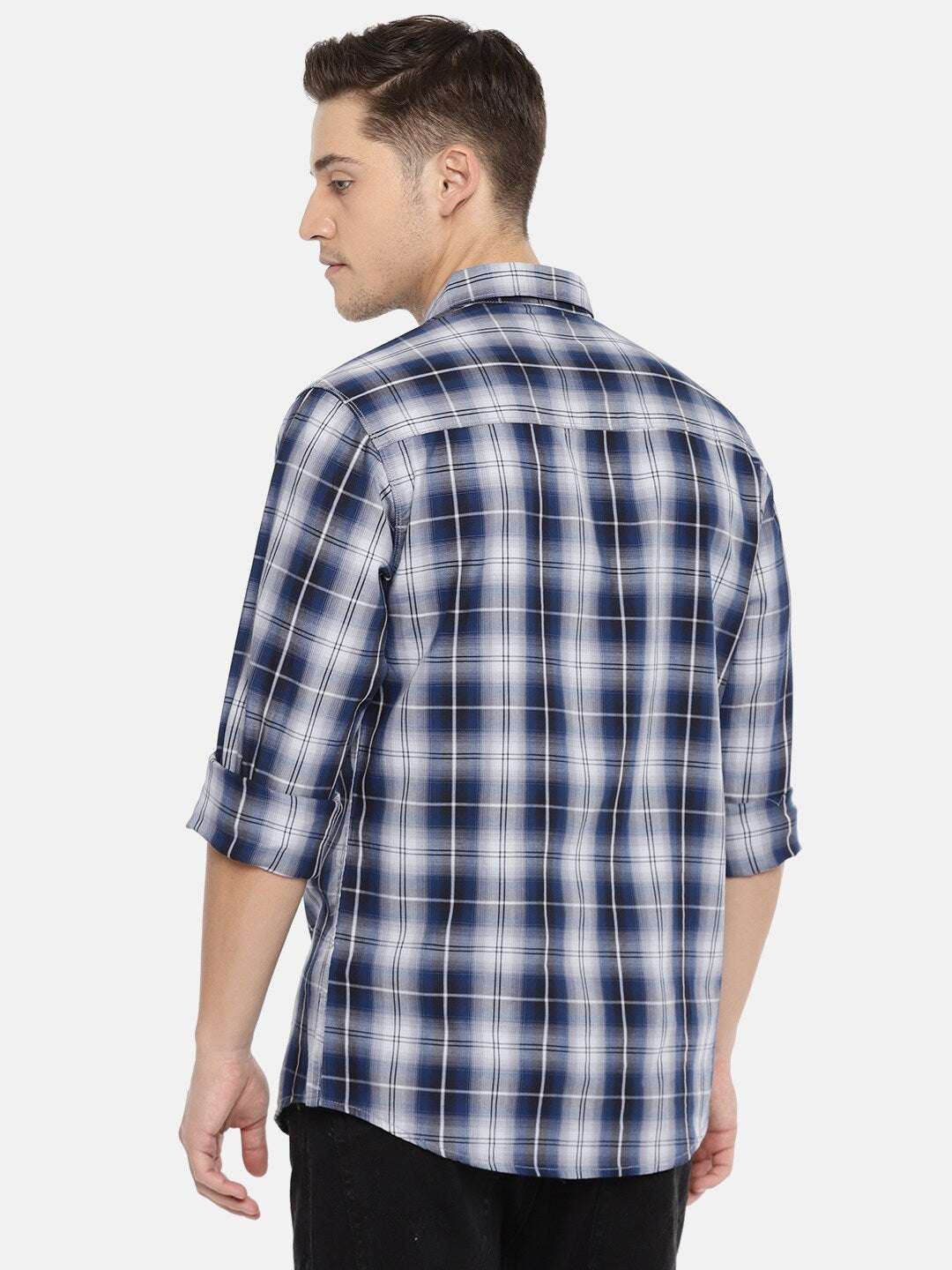 Shop Men Checked Shirt Online.