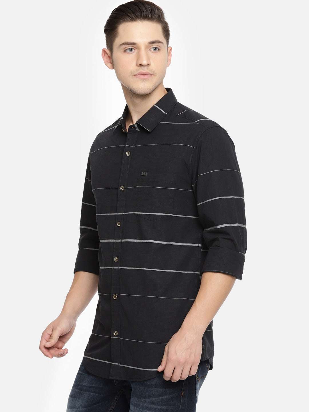 Shop Men Casual Checked Shirt Online.