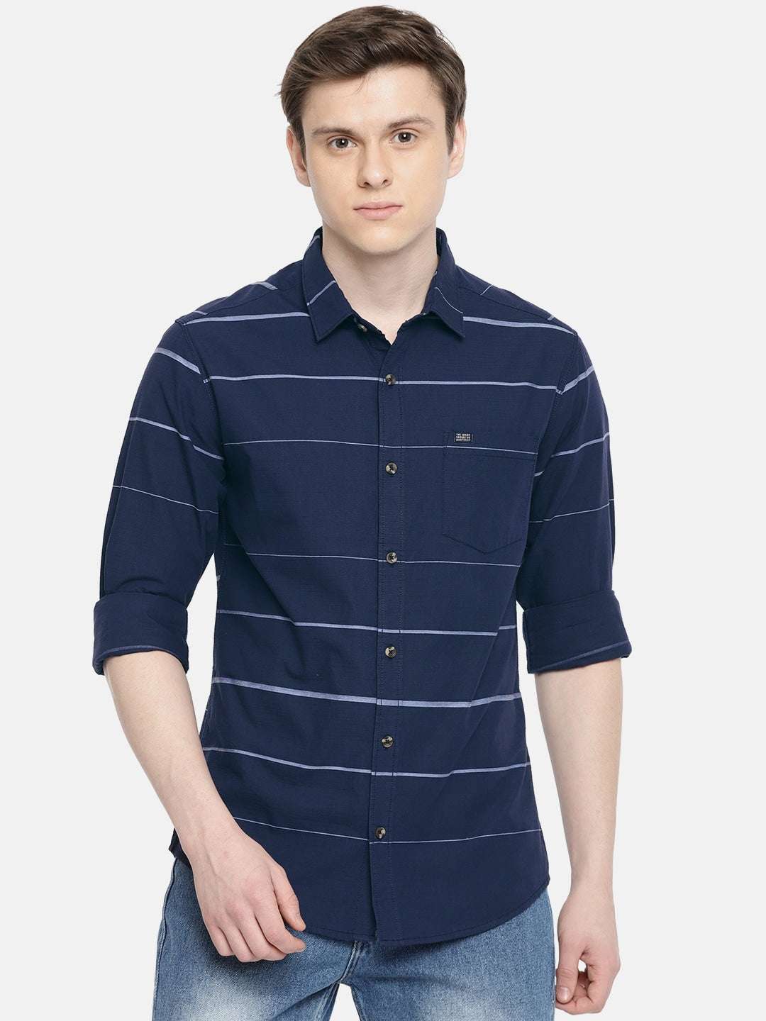 Shop Men Casual Checked Shirt Online.