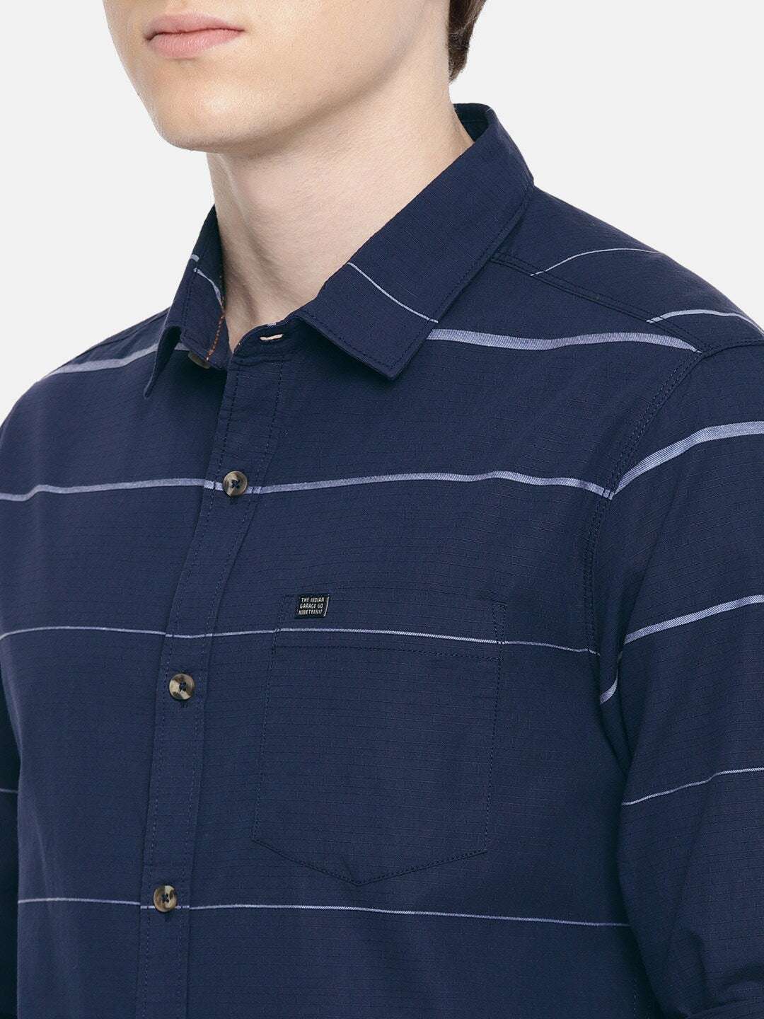 Shop Men Casual Checked Shirt Online.