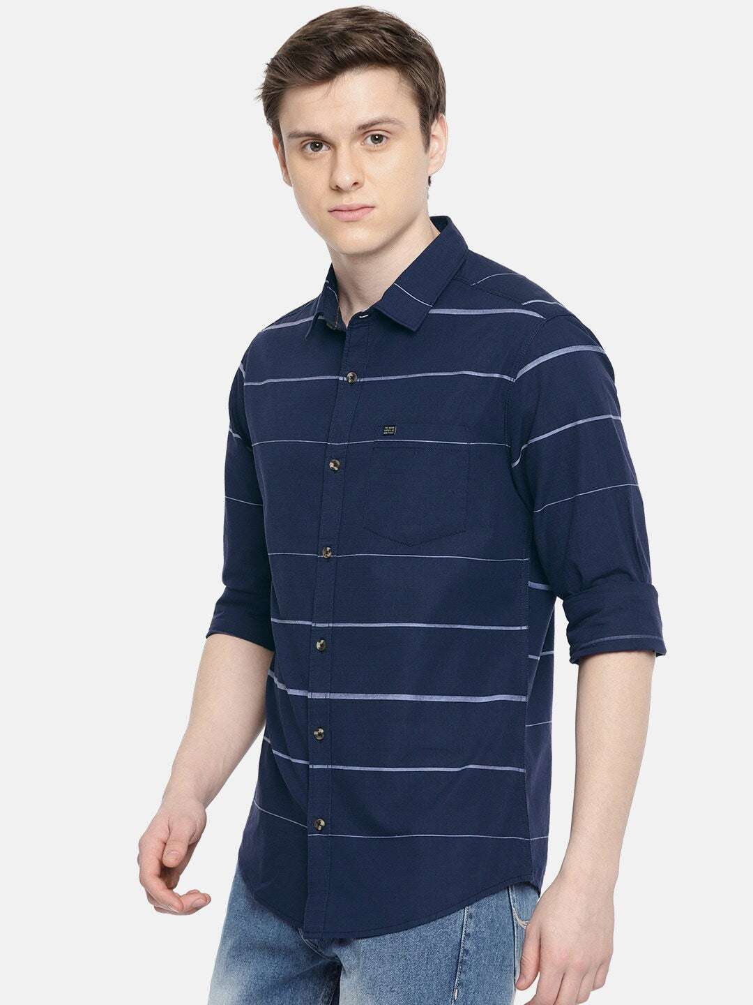 Shop Men Casual Checked Shirt Online.