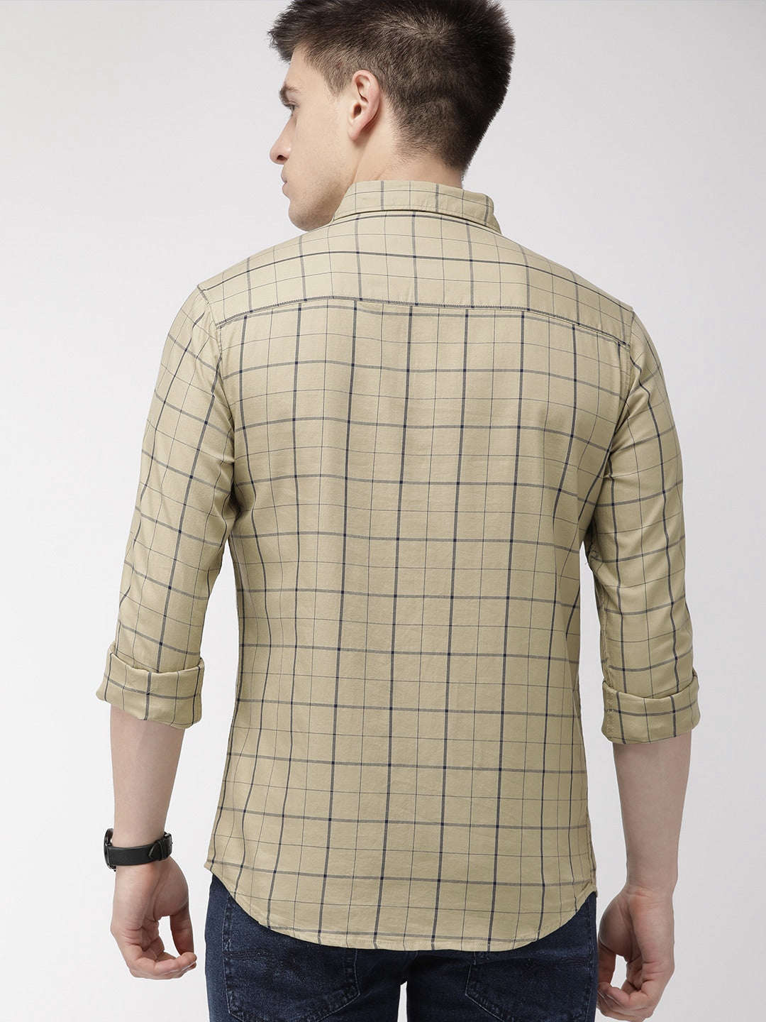 Shop Men Checkered Shirt Online.