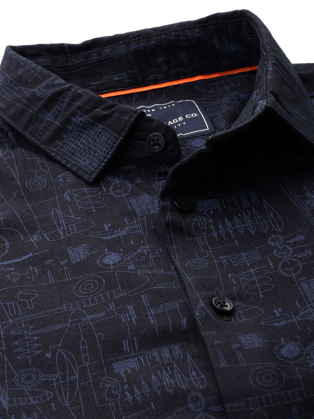 Shop Men Printed Casual Shirt Online.