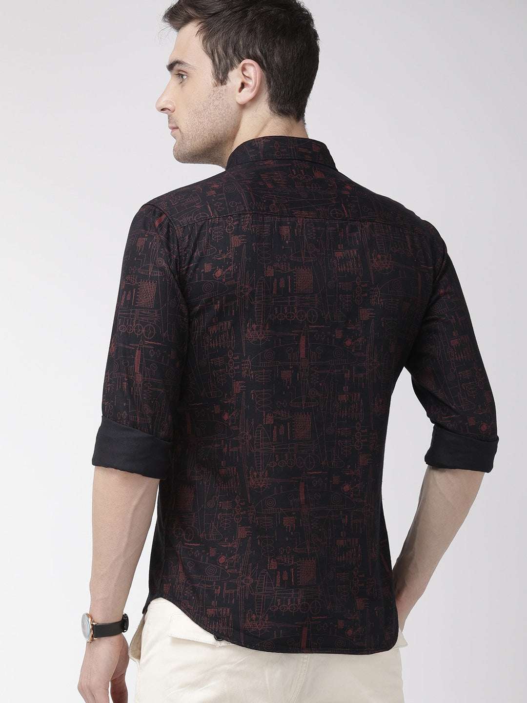 Shop Men Printed Casual Shirt Online.