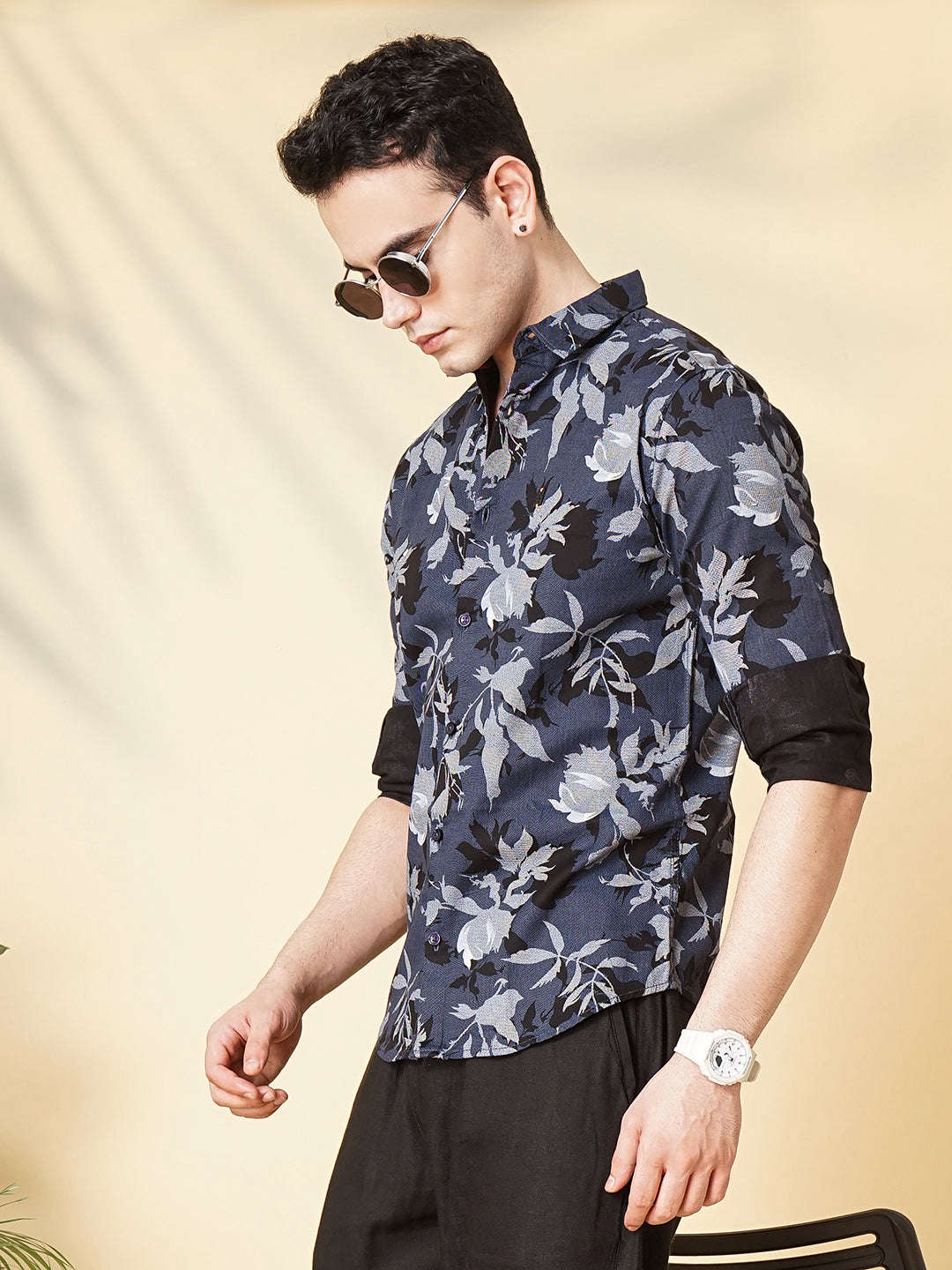 Shop Men Floral Casual Shirt Online.