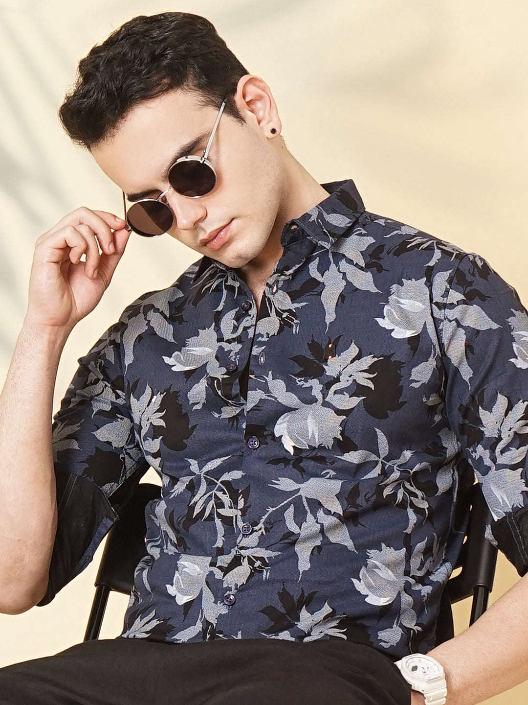 Shop Men Floral Casual Shirt Online.