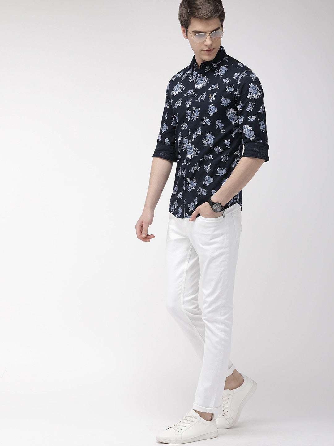 Shop Men Floral Casual Shirt Online.