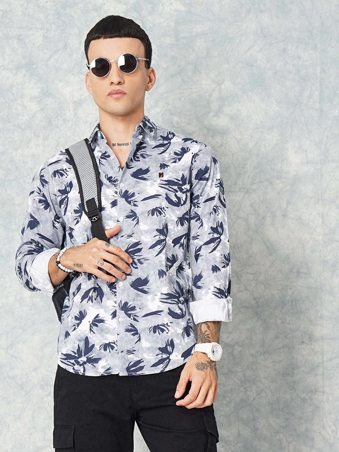 Shop Men Floral Casual Shirt Online.