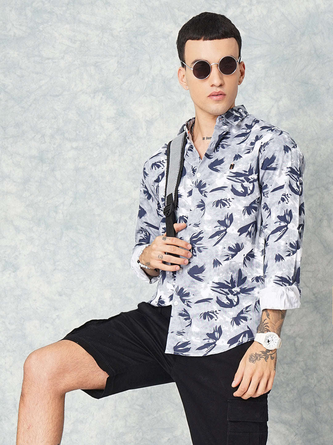 Shop Men Floral Casual Shirt Online.