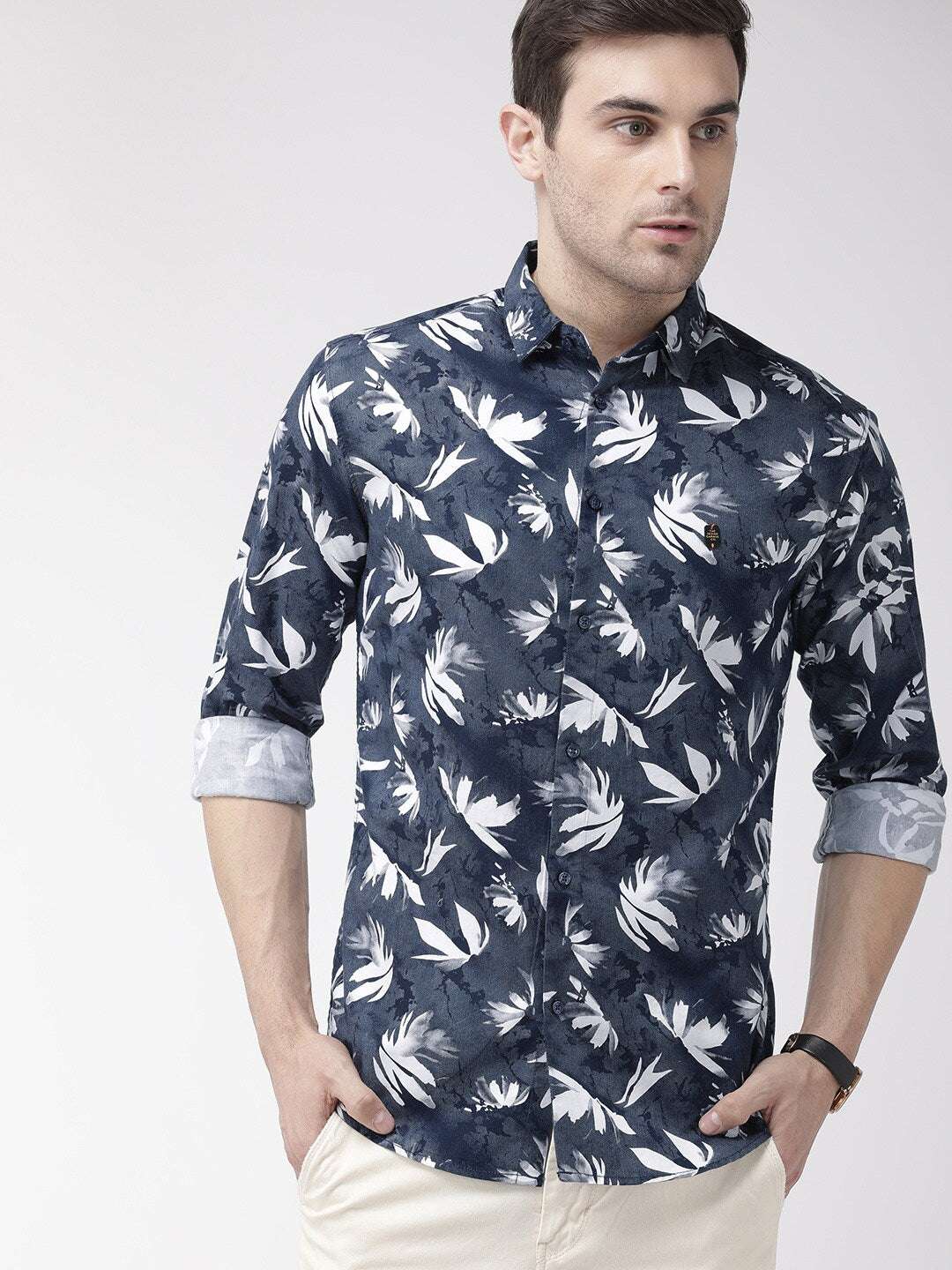 Shop Men Casual Printed Shirt Online.