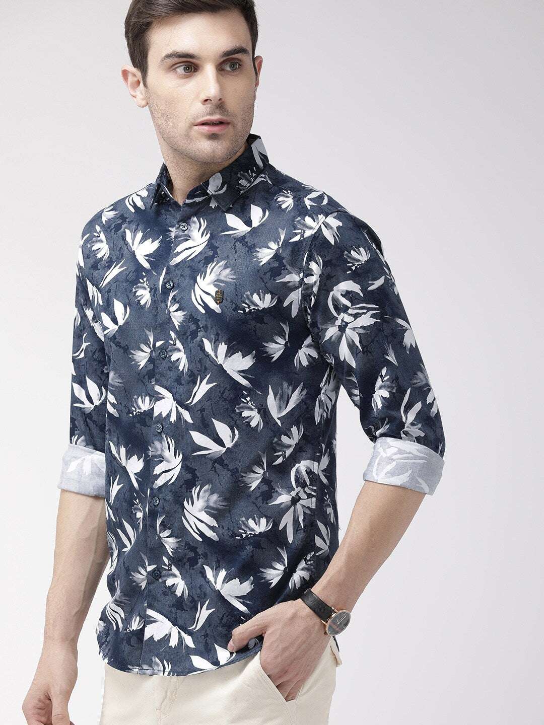 Shop Men Casual Printed Shirt Online.