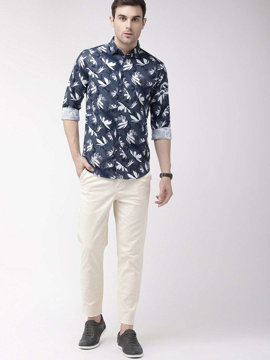 Shop Men Casual Printed Shirt Online.