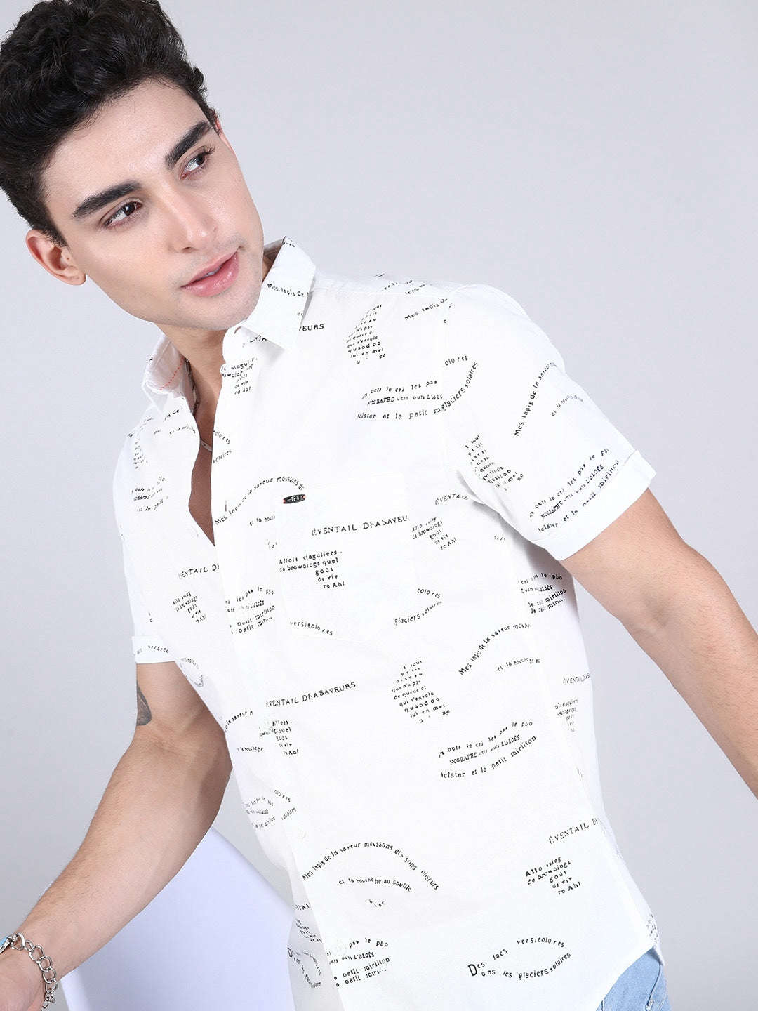 Shop Men Printed Shirt Online.