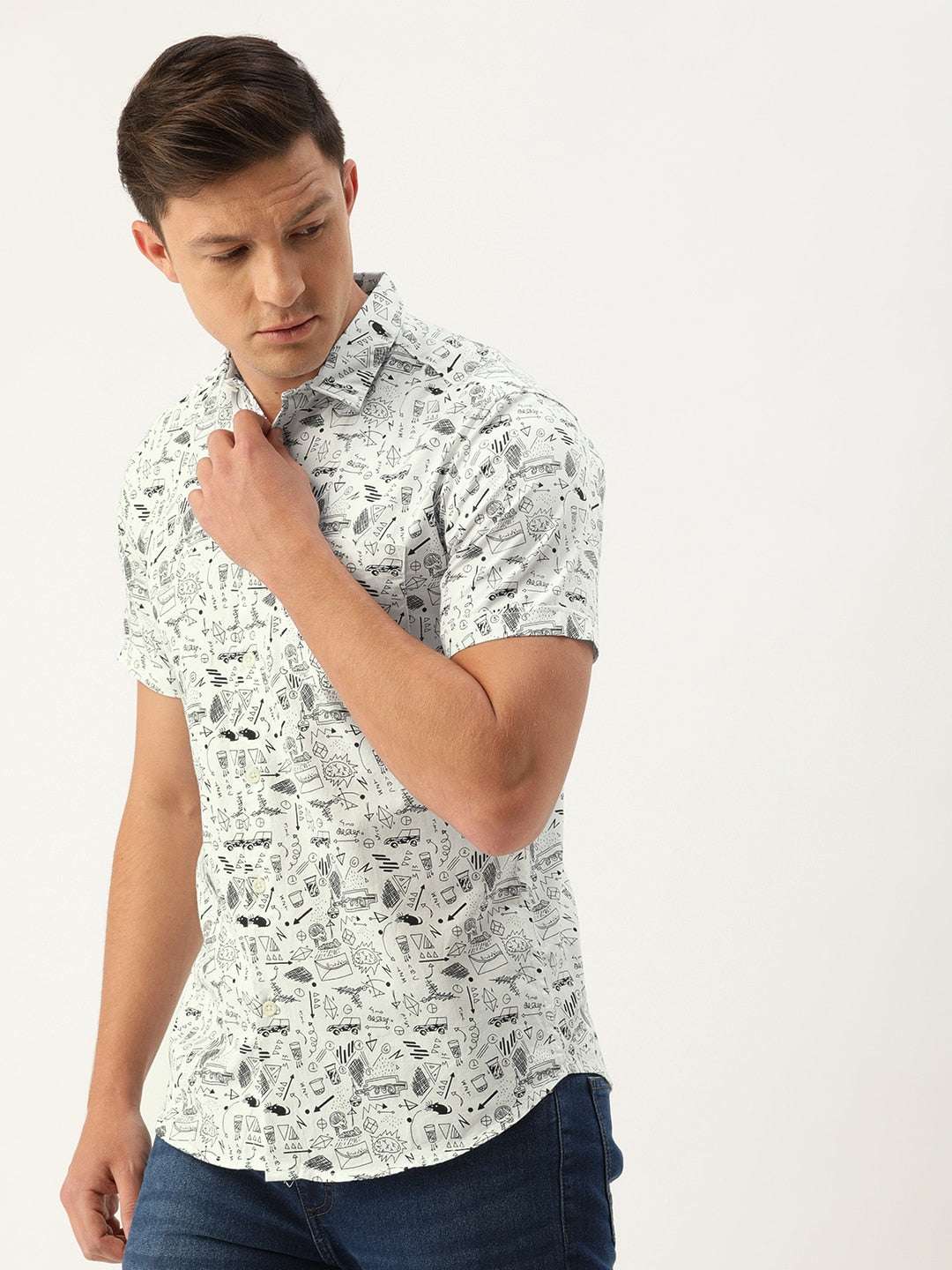 Shop Men Printed Shirt Online.