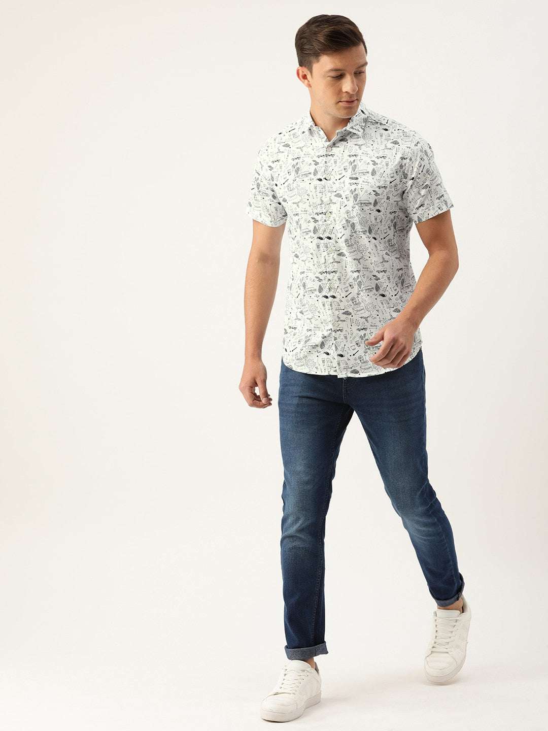 Shop Men Printed Shirt Online.