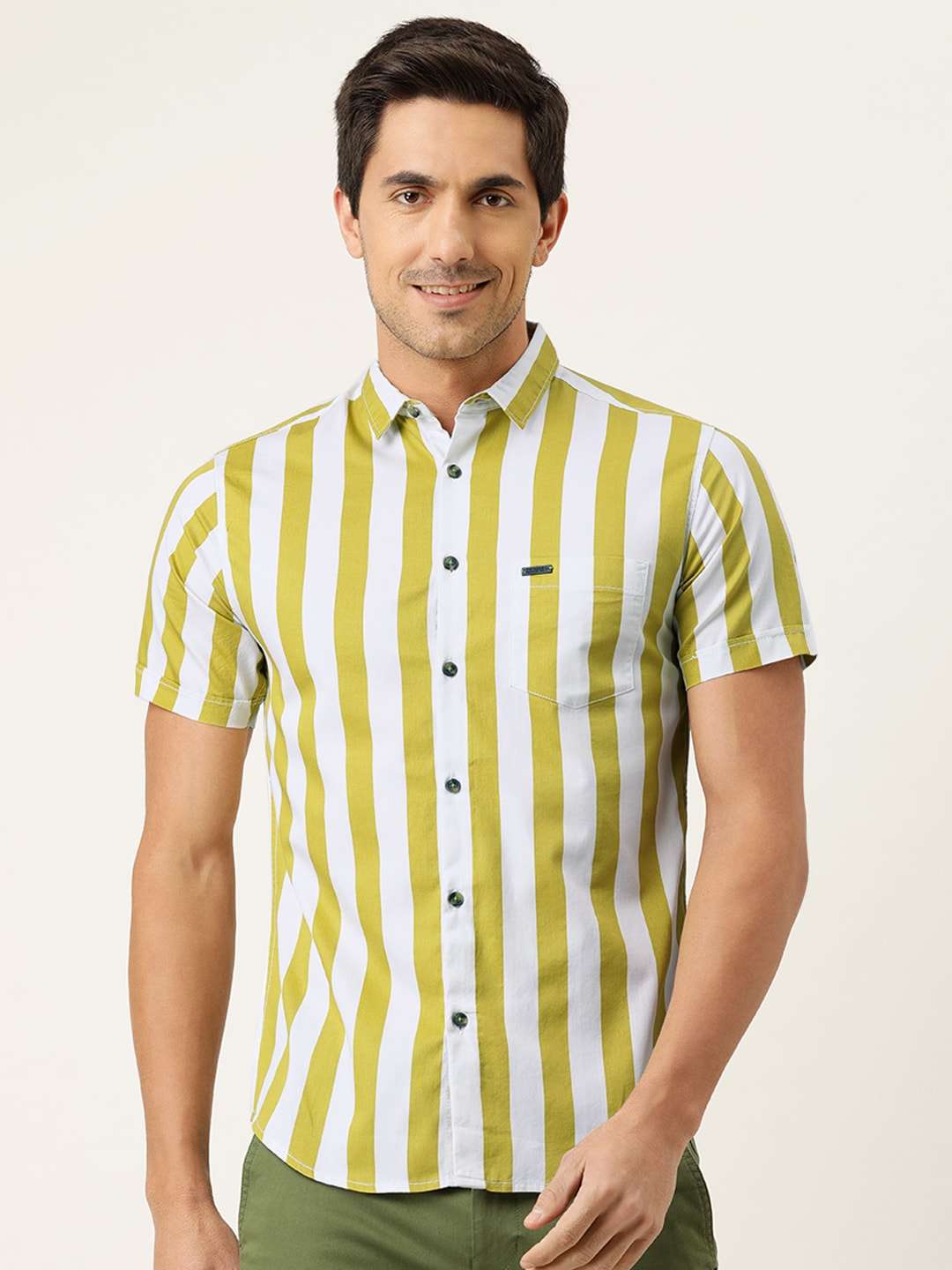 Shop Men Striped Shirt Online.