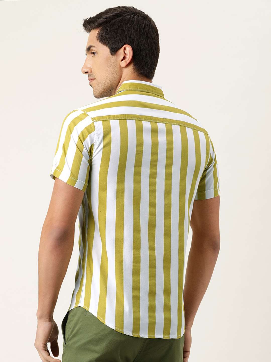 Shop Men Striped Shirt Online.