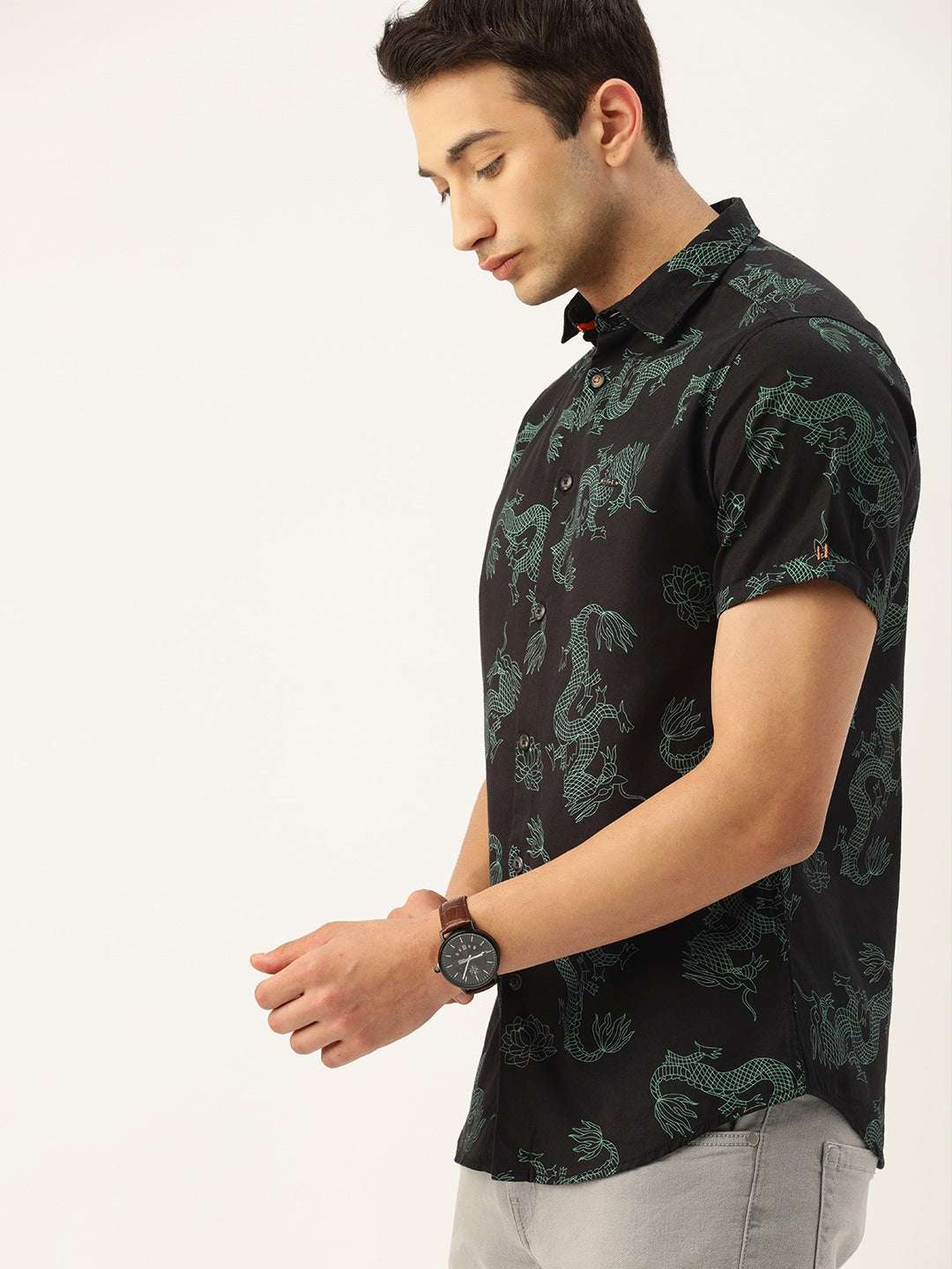 Shop Men Printed Shirt Online.