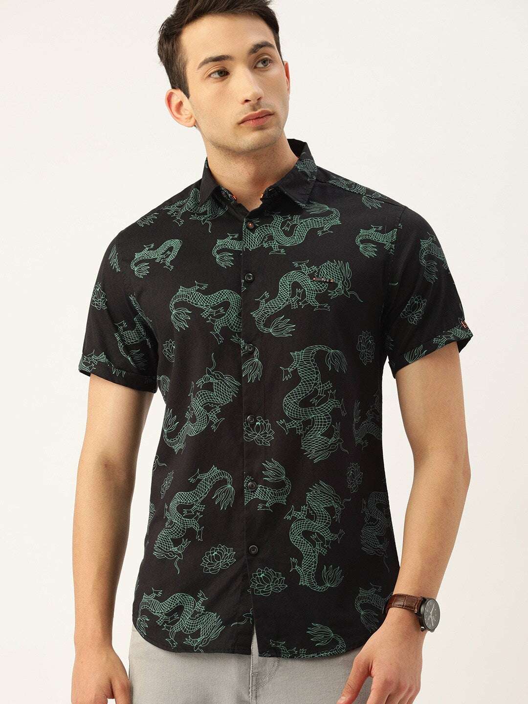 Shop Men Printed Shirt Online.