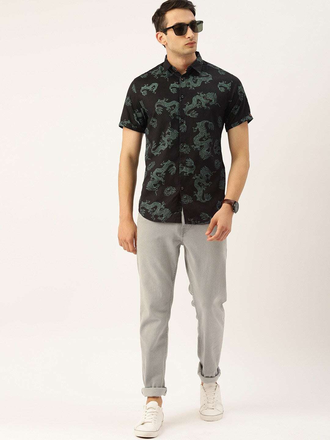 Shop Men Printed Shirt Online.