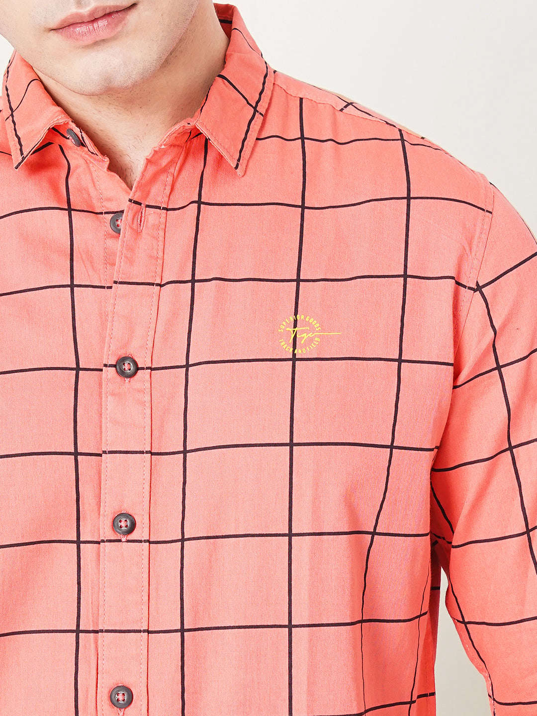 Shop Men Checked Shirt Online.