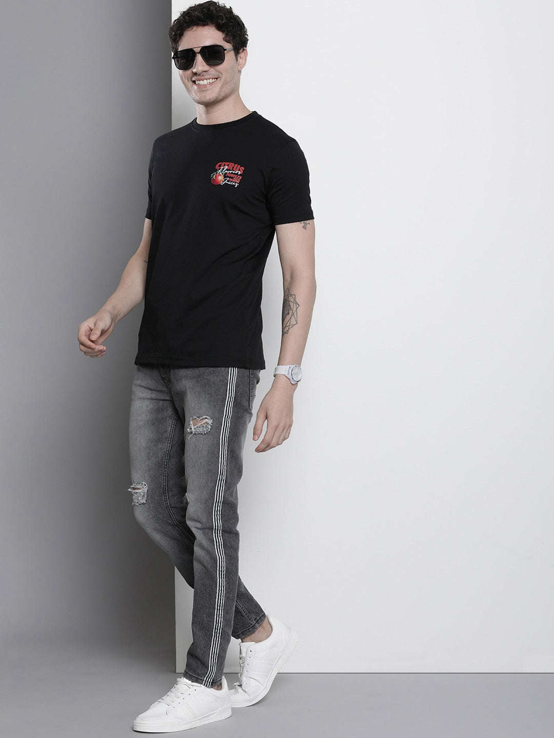 Shop Men Printed T-Shirt Online.