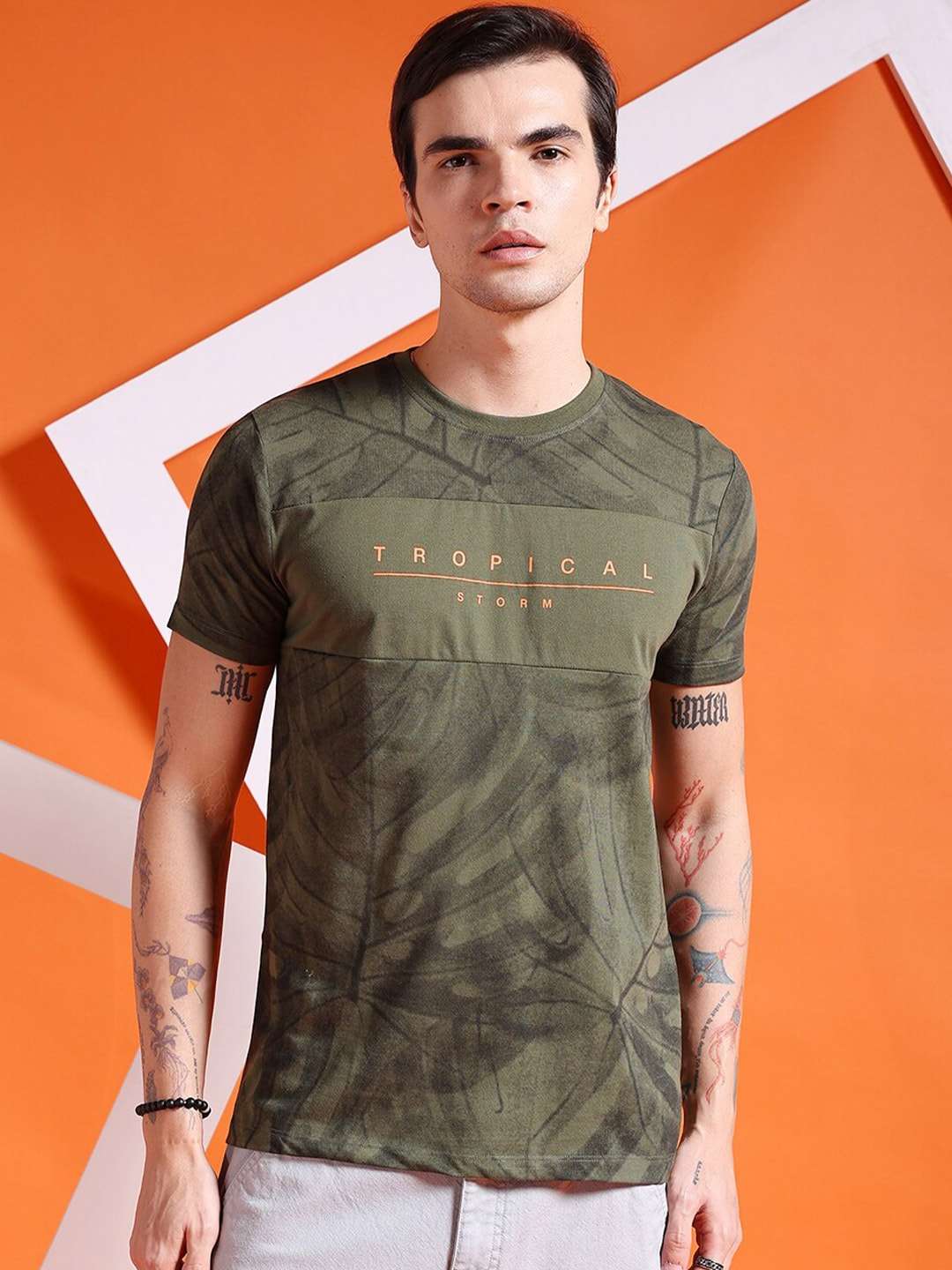 Shop Men Printed T-Shirt Online.