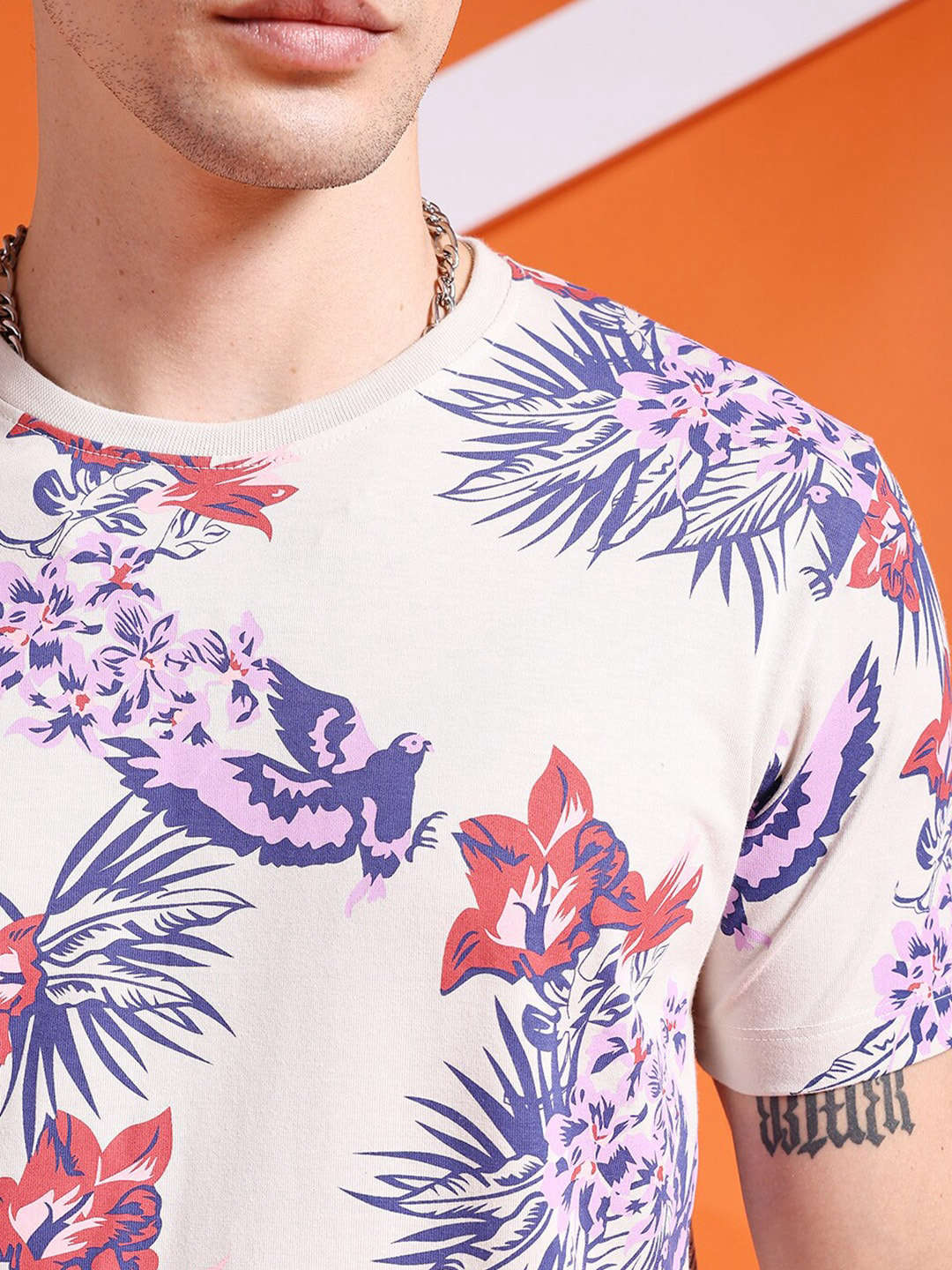 Shop Men Printed T-Shirt Online.