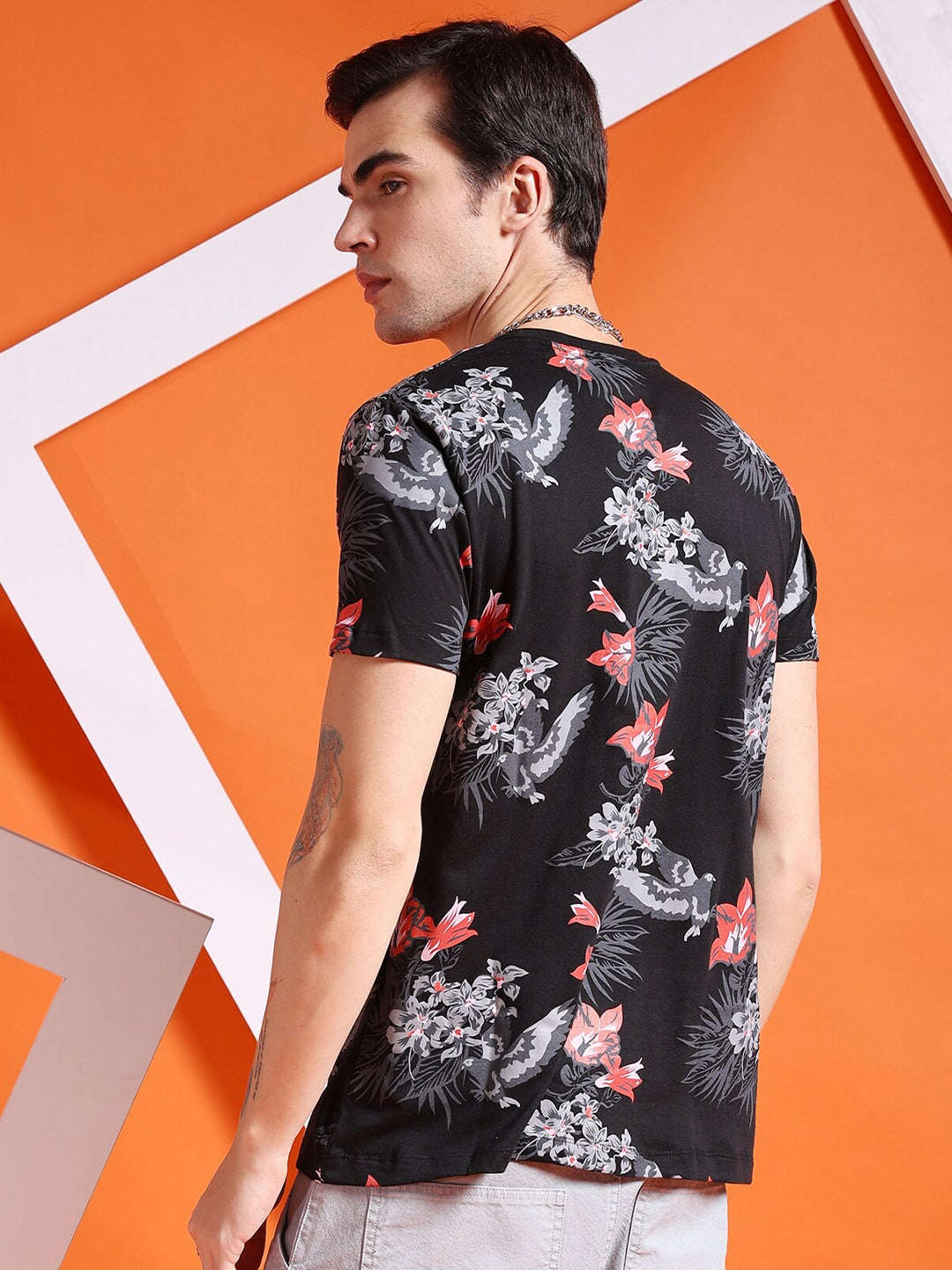 Shop Men Printed T-Shirt Online.