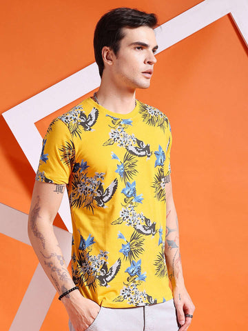 Shop Men Printed T-Shirt Online.