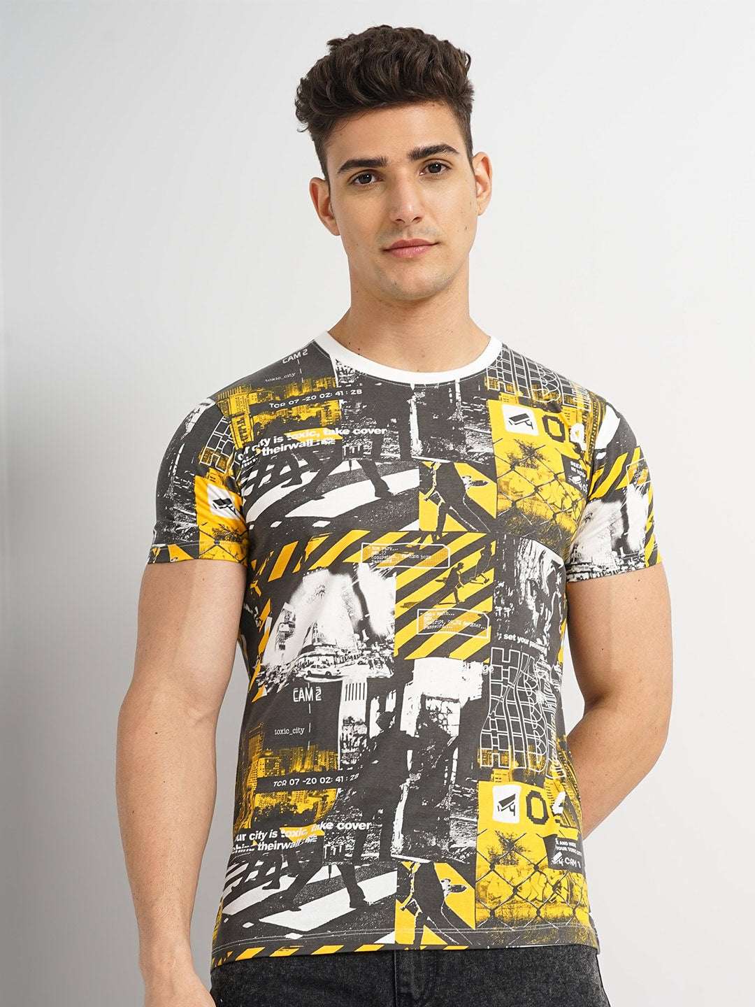 Shop Men Printed T-Shirt Online.