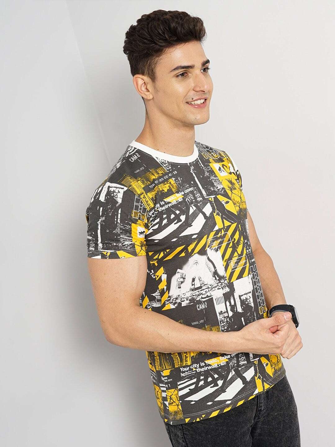 Shop Men Printed T-Shirt Online.