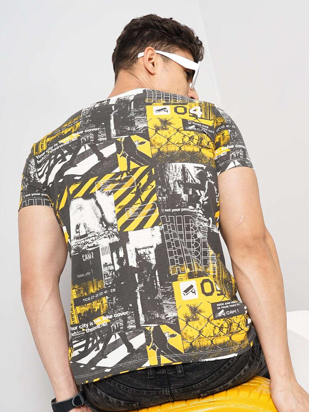 Shop Men Printed T-Shirt Online.