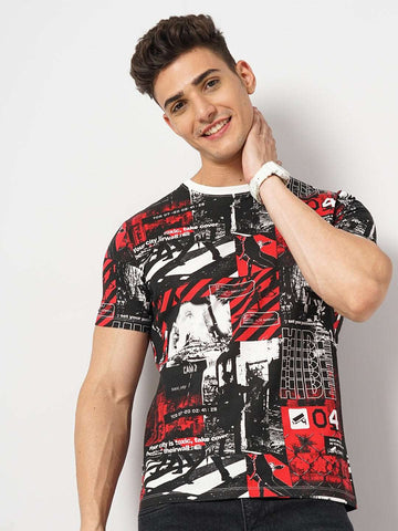 Shop Men Printed T-Shirt Online.