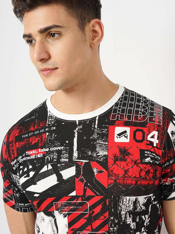 Shop Men Printed T-Shirt Online.