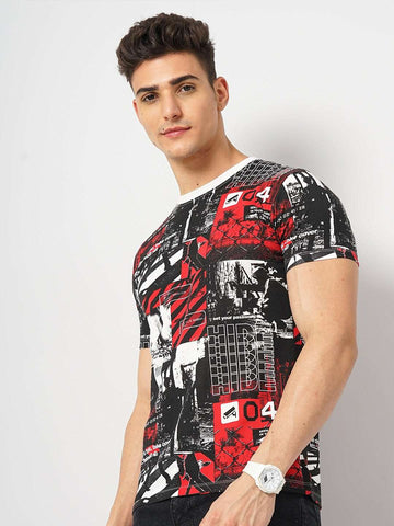 Shop Men Printed T-Shirt Online.
