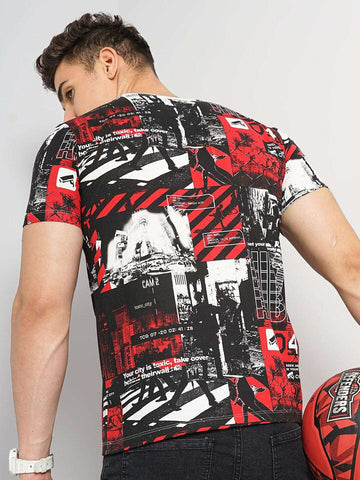Shop Men Printed T-Shirt Online.