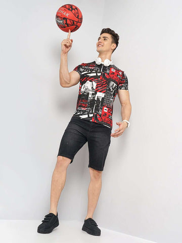 Shop Men Printed T-Shirt Online.